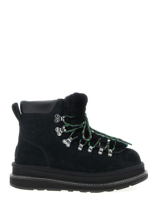 Ugg Black X Sacai Capsule 'Hiker' Ankle Boots