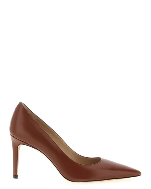 Stuart Weitzman Brown Hohe Schuhe