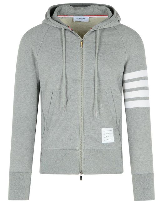 Sudadera de algodón gris Thom Browne de hombre de color Gray