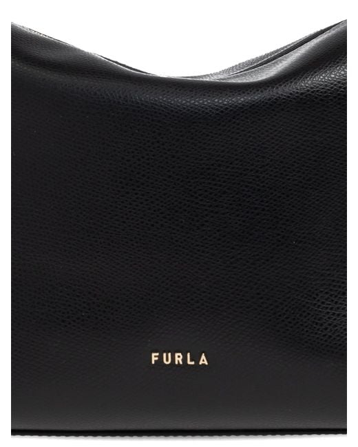Furla Black Tonie Mini Hobo