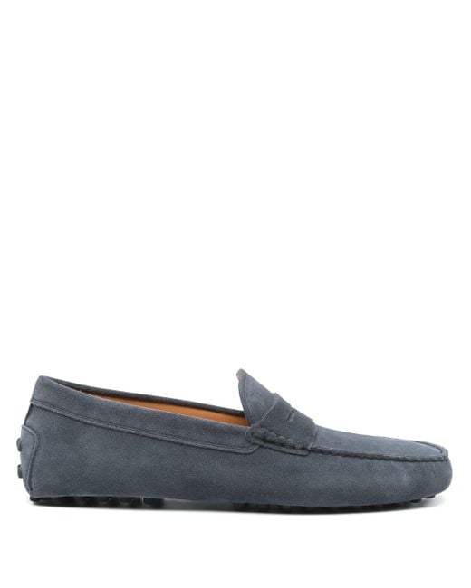 Tod's Mocassino Gummy in het Blue voor heren