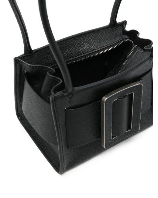 Boyy Black Bobby 18 Soft Leather Handbag