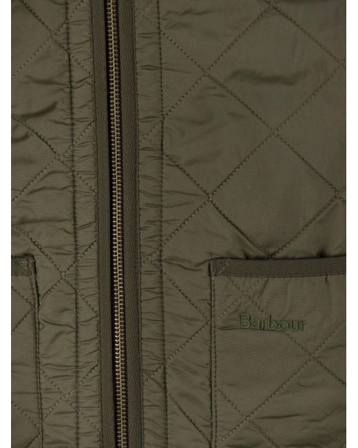 Barbour Green Polarquilt Waistcoat for men