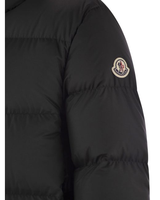 Moncler Black Mauzun Short Down Jacket