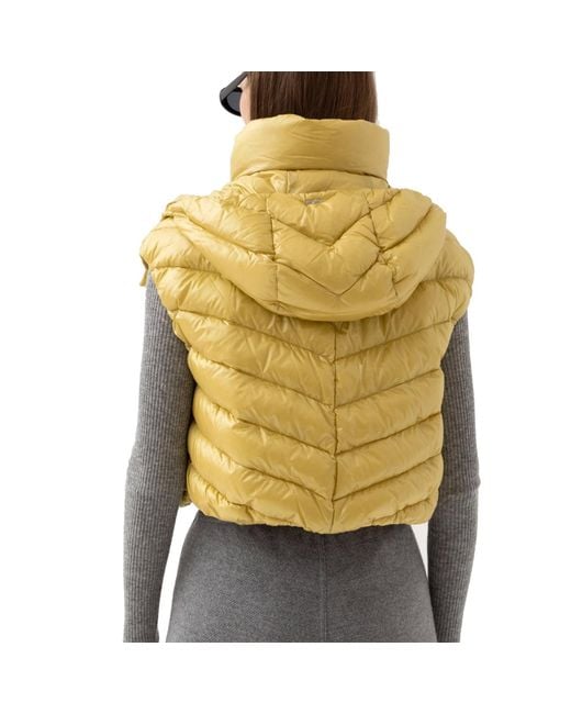 Herno Metallic Down Vest Jacket