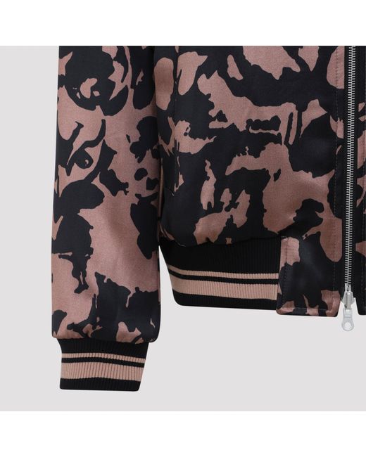 Dries Van Noten Volker Bomberjack in het Black