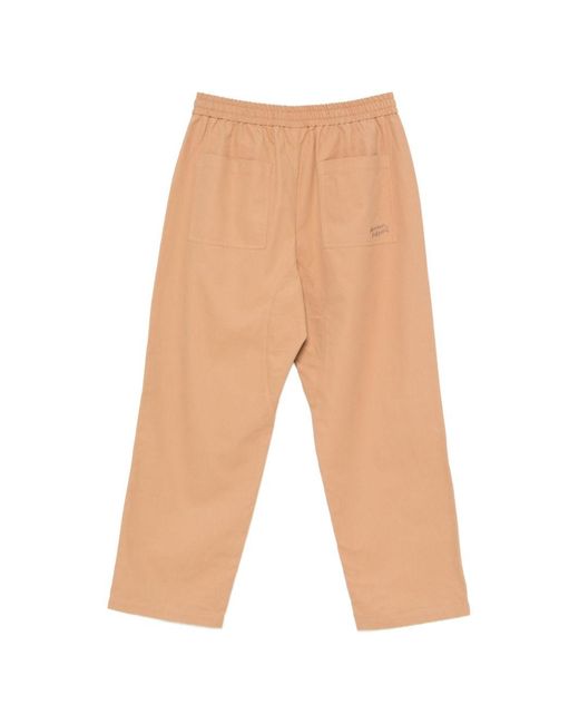 Maison Kitsuné Hose Mit Kordelzug in White für Herren