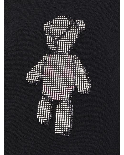Alexander Wang Black Pullover With Crystal Clothing