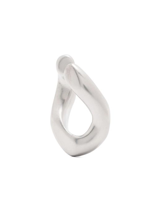 Panconesi White Catena Small Ear Cuff