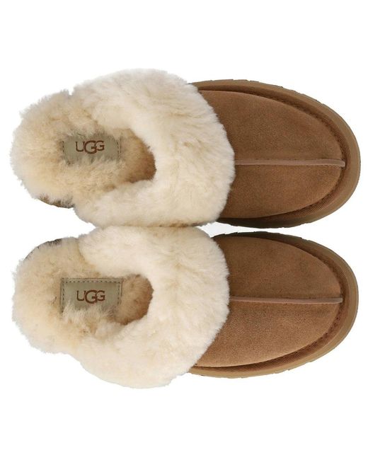 Ugg Brown Disquette Chestnut Slipper