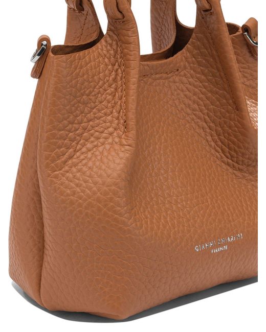 Gianni Chiarini Brown Handbags Orange