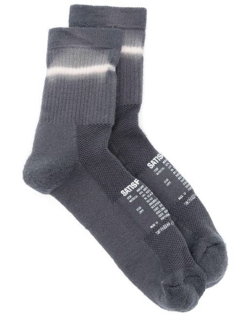 Satisfacer los calcetines de tubos merino Satisfy de hombre de color Gray
