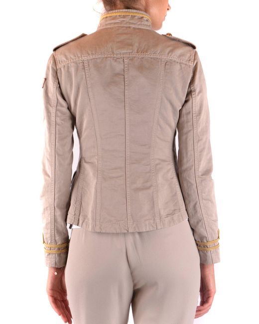 Fay Blouson Beige in het Pink