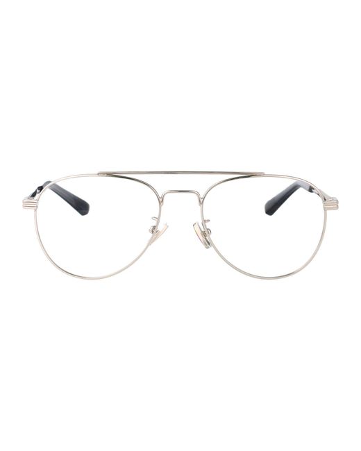 Bottega Veneta Metallic Aviator Optical Bv1340 Ok 002 for men