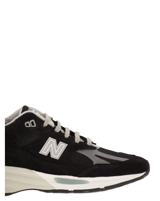 New Balance 991v1 Sneakers in het Black