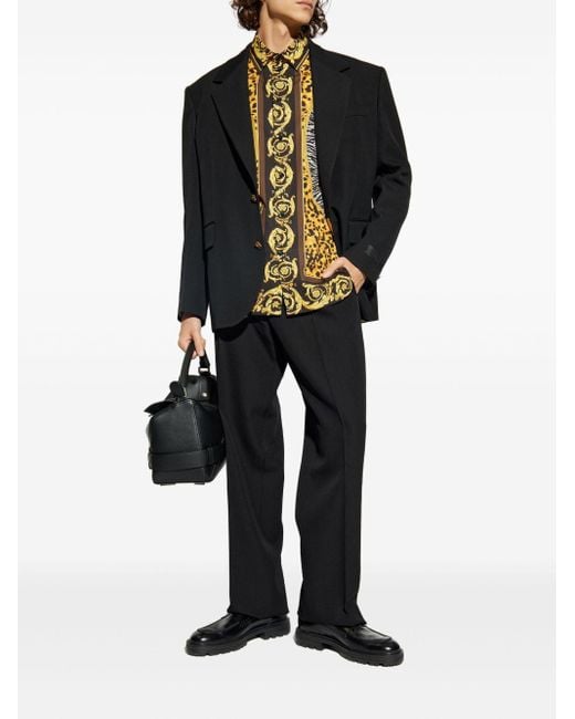 Versace Shirts grau in Multicolor für Herren