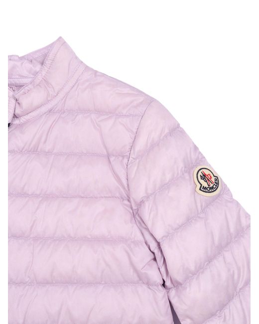 Moncler Open Roze Lans-jas in het Pink