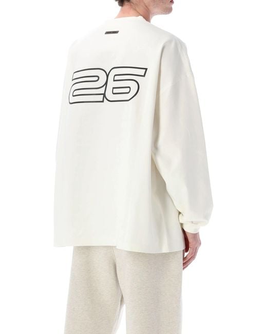Essentials x Fear Of God Gray T Shirts And Polos for men
