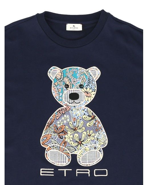 Etro T-shirt/top in het Blue