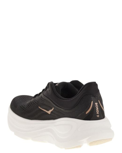 Hoka One One Black Bondi 9 Sneakers