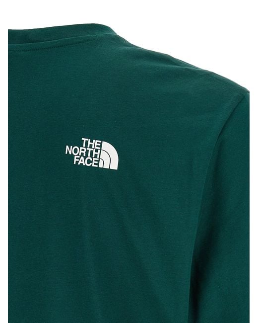 The North Face Green Simple Dome T-Shirt for men