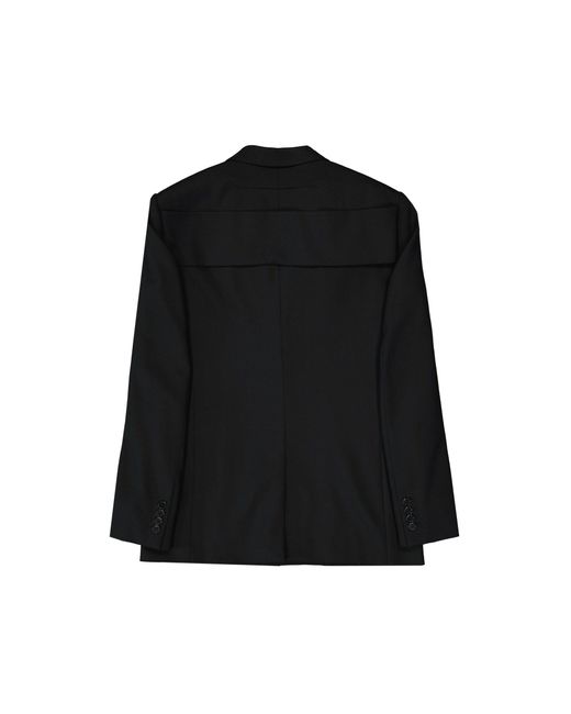 Givenchy Black Wool Blazer for men