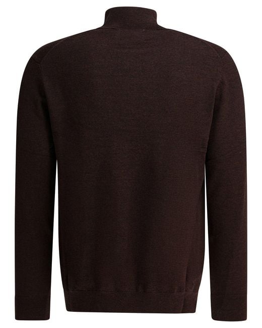 NN07 Black Merino Wool Knitwear for men