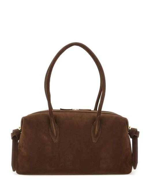 Yuzefi Brown "Brioche Duffle" Bag