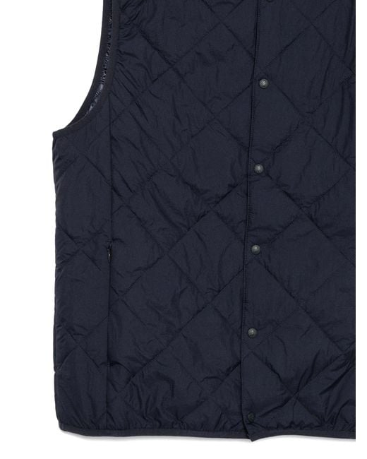 Gramicci Green Thermal Insulation Quilted Vest for men