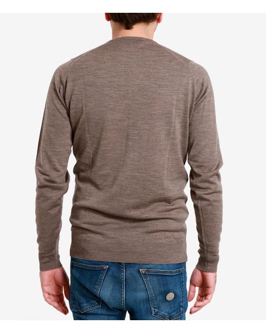 John Smedley Truien in het Brown voor heren