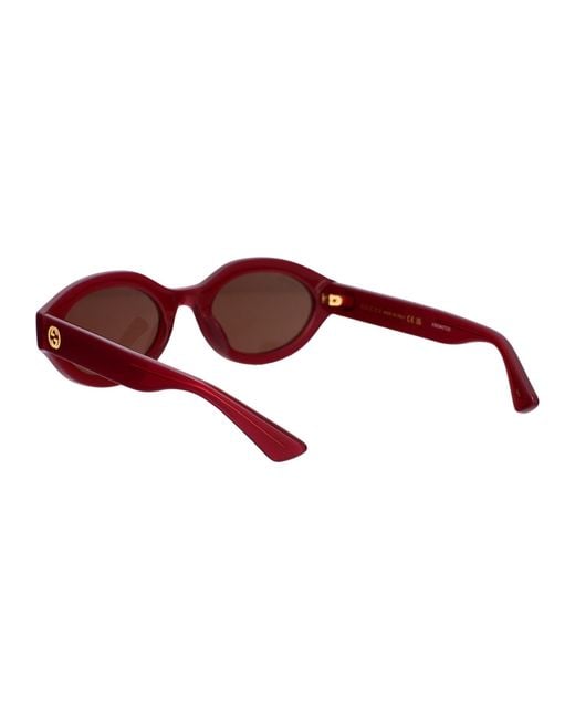 Gucci Red Sunglasses