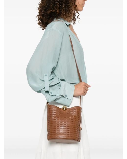 Furla Brown Sfera Soft Mini Bucket