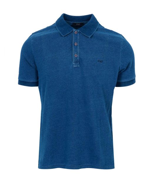 Fay T -Shirts und Polos in Blue für Herren