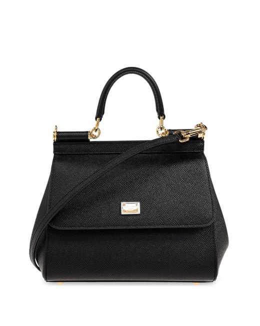Dolce & Gabbana Black Medium Sicily