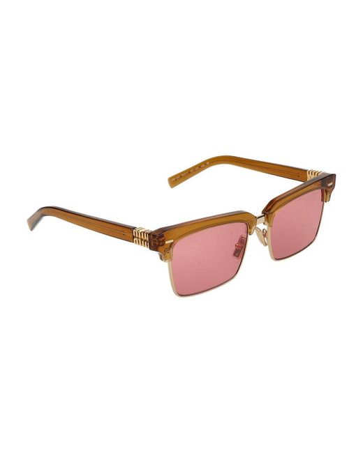Miu Miu Pink Sunglasses 0 Mu 10 Zs 15 T1 D0 /17/140 for men
