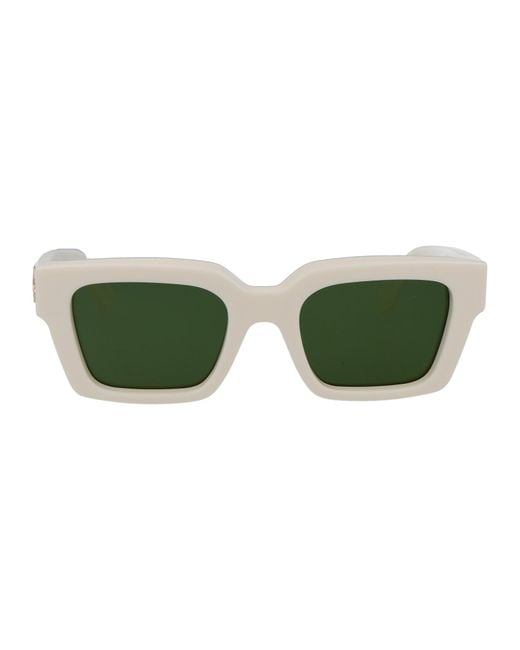 Off-White c/o Virgil Abloh Green Sunglasses