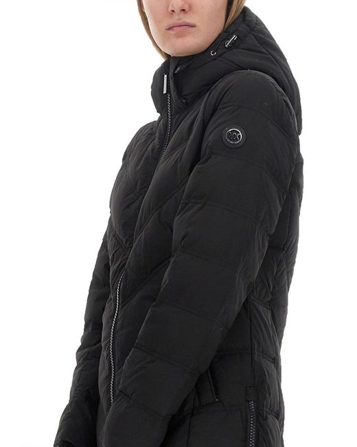 MICHAEL Michael Kors Black Hooded Parka Jacket