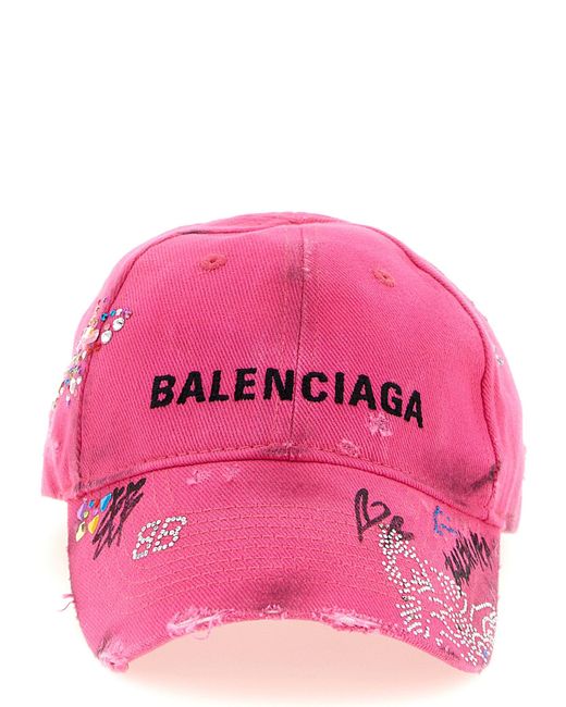 Balenciaga Pink "Upcycled"-Kappe