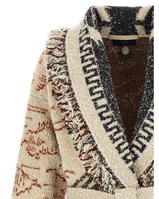 Alanui White 'Icon' Cardigan