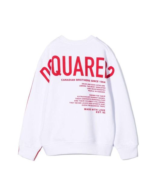DSquared² Red Relax Felpa