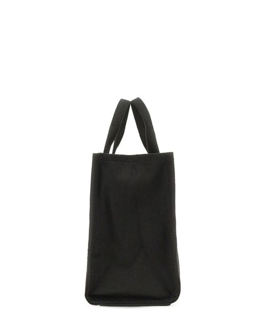 Marc Jacobs Black The Tote Bag Medium Canvas Tote