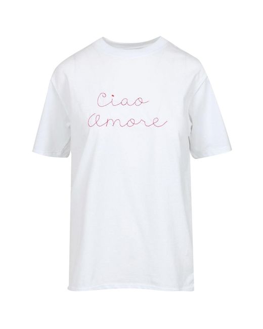 Giada Benincasa White T Shirts And Polos