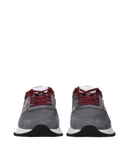 Philippe Model Sneakers Tropez 2.1 Herren Wildleder Grau/Anthrazit in Blue für Herren