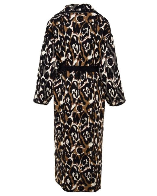 Akep Black Coats Multi Colour