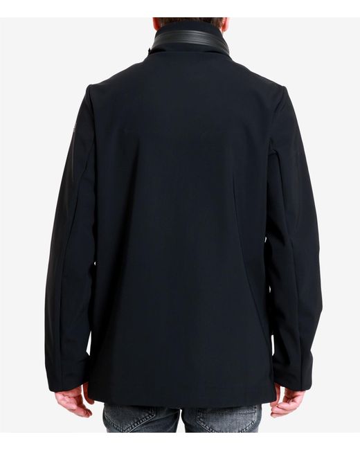 Abrigos Negro Rrd de color Blue
