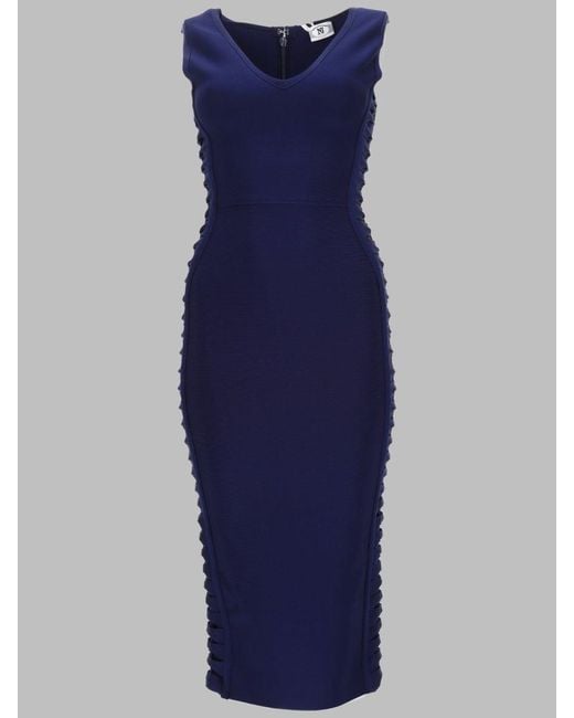 NJ COUTURE Blue Abito
