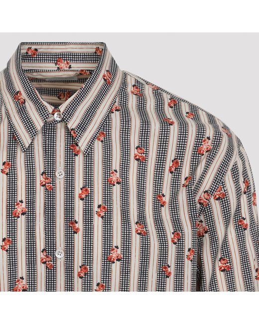 Dries Van Noten Gray Caper Shirt for men