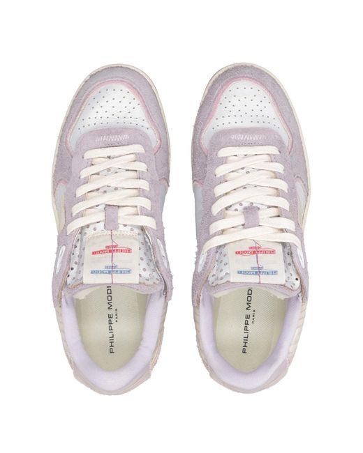 Baskets Philippe Model en coloris Pink