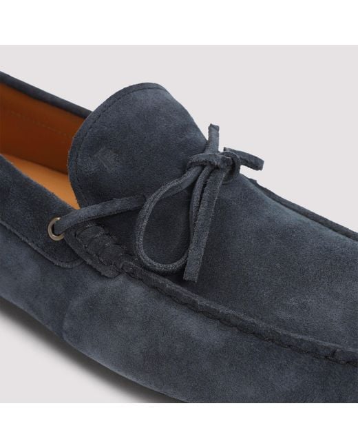 Tod's Blue Loafers