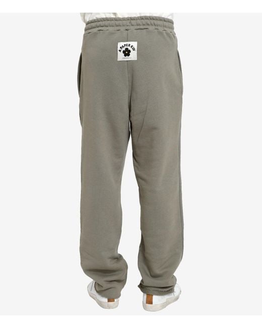 A PAPER KID Gray Trousers